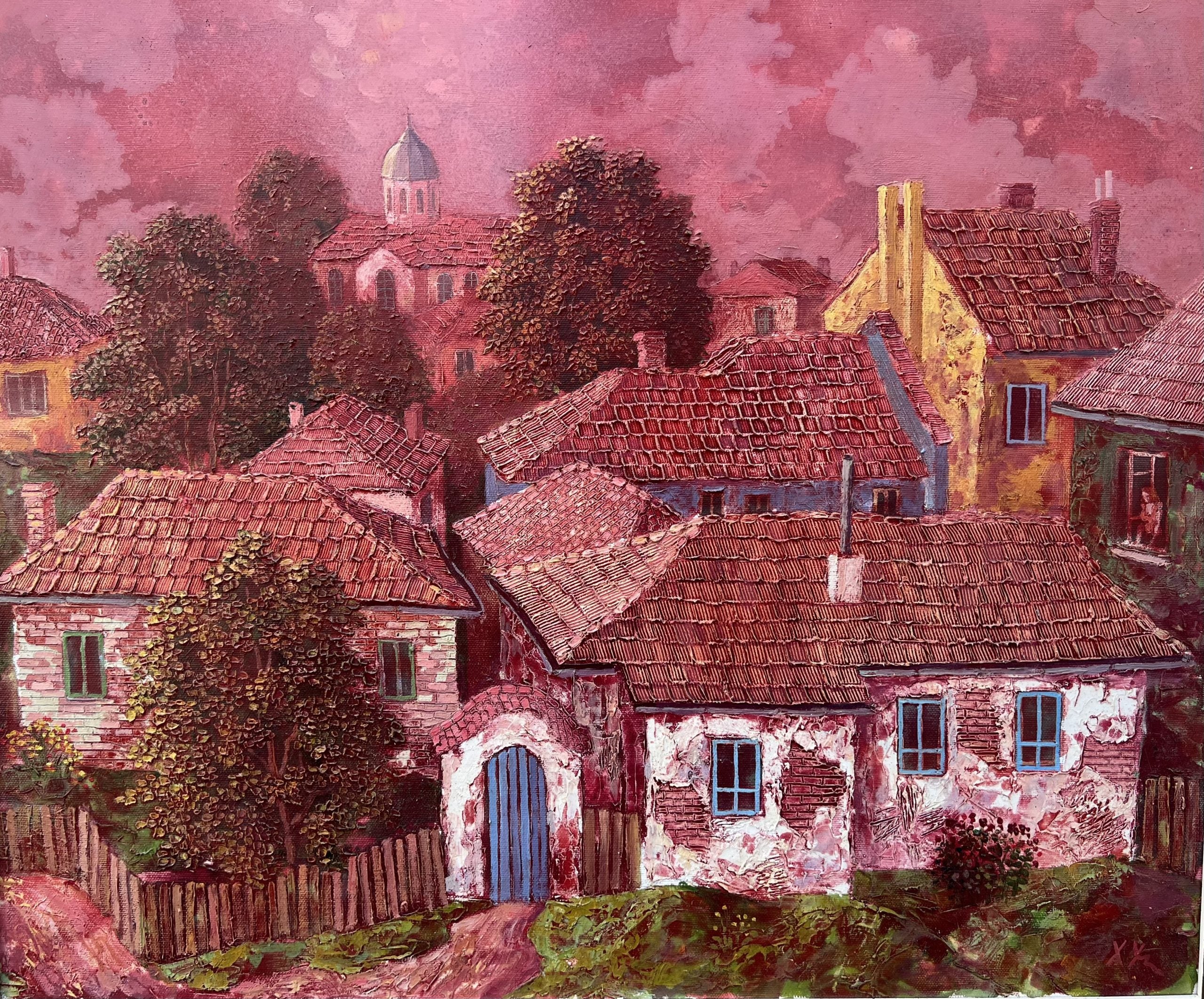 Хинко Хинков - “Пейзаж от Сливен”