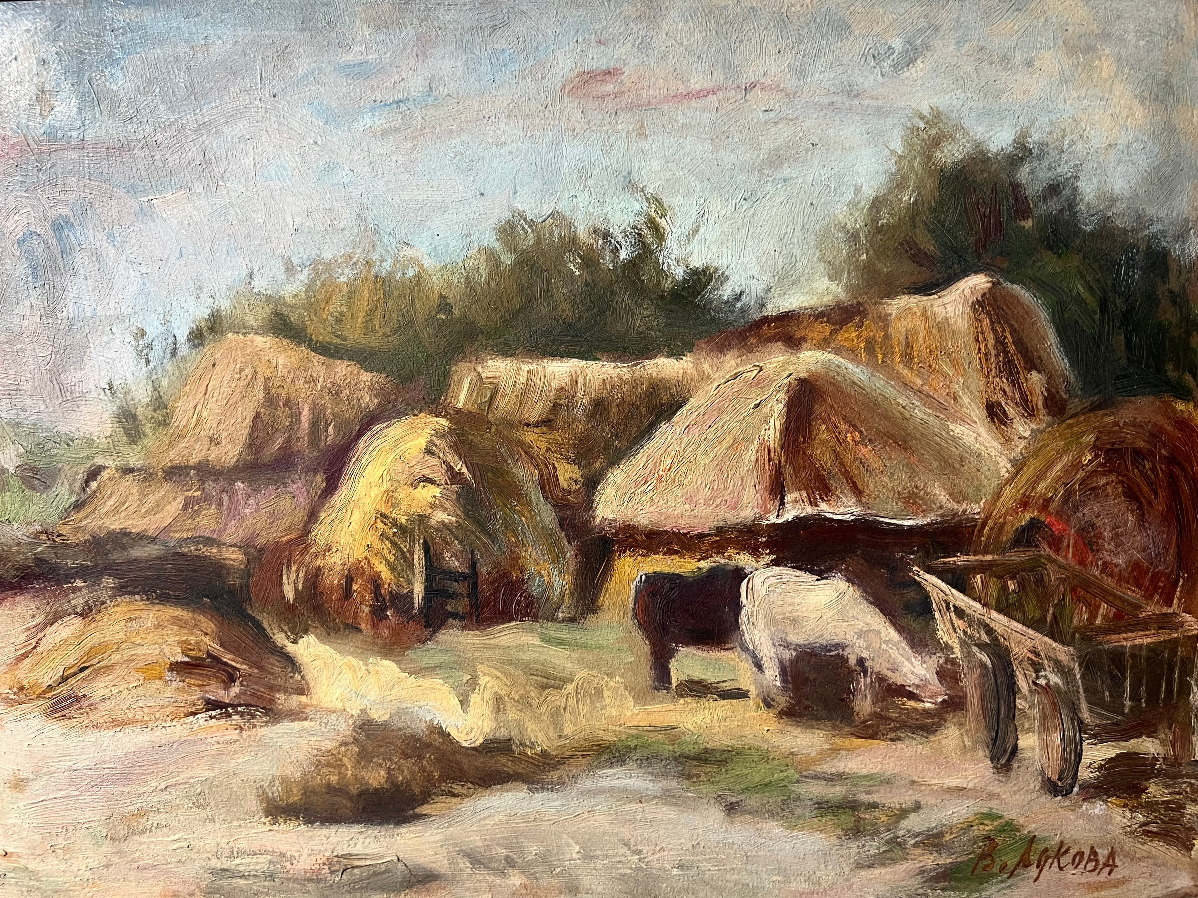 Вера Лукова -"Селски двор"