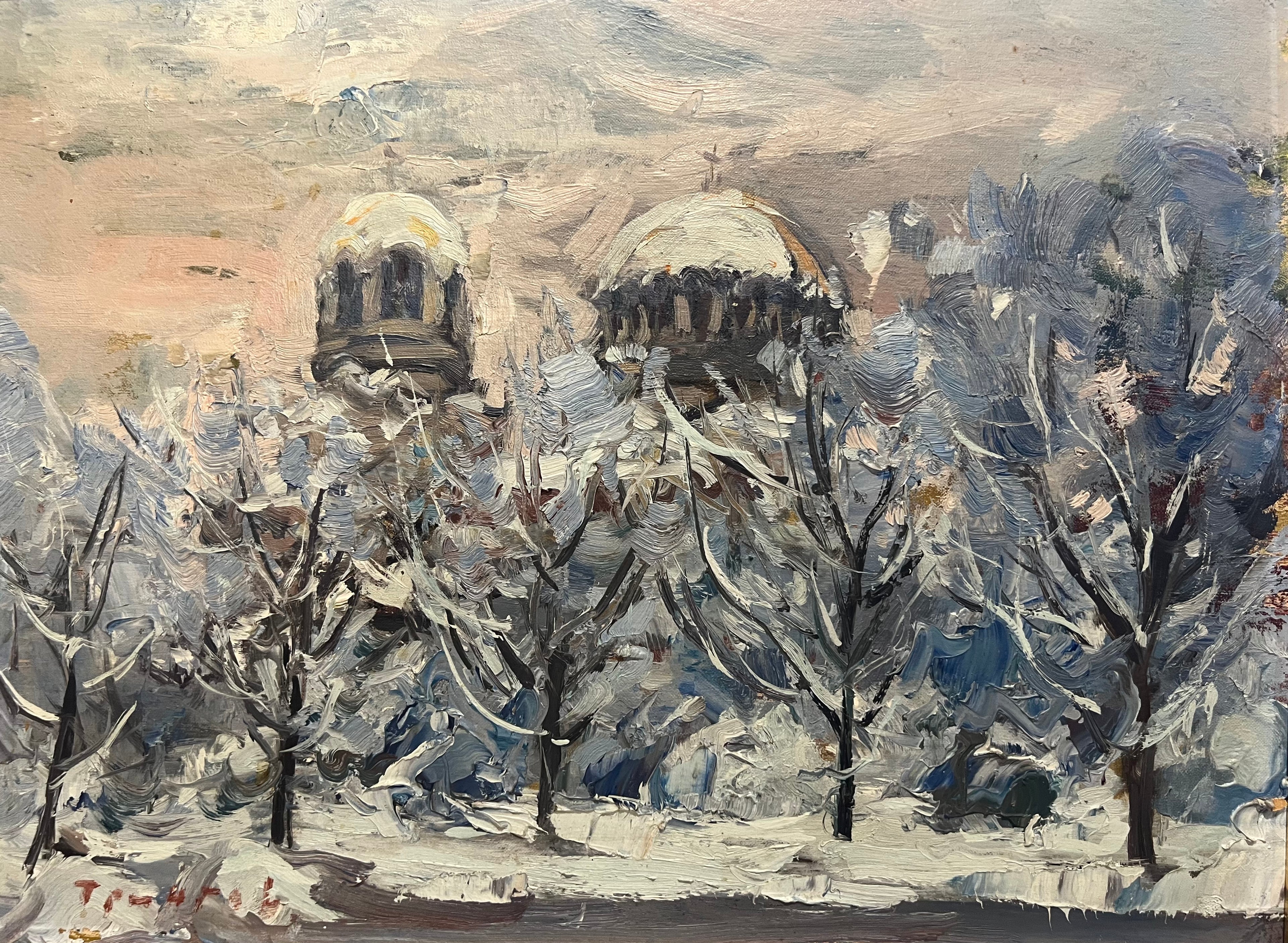 Константин Трингов -"Св.Александър Невски зиме"