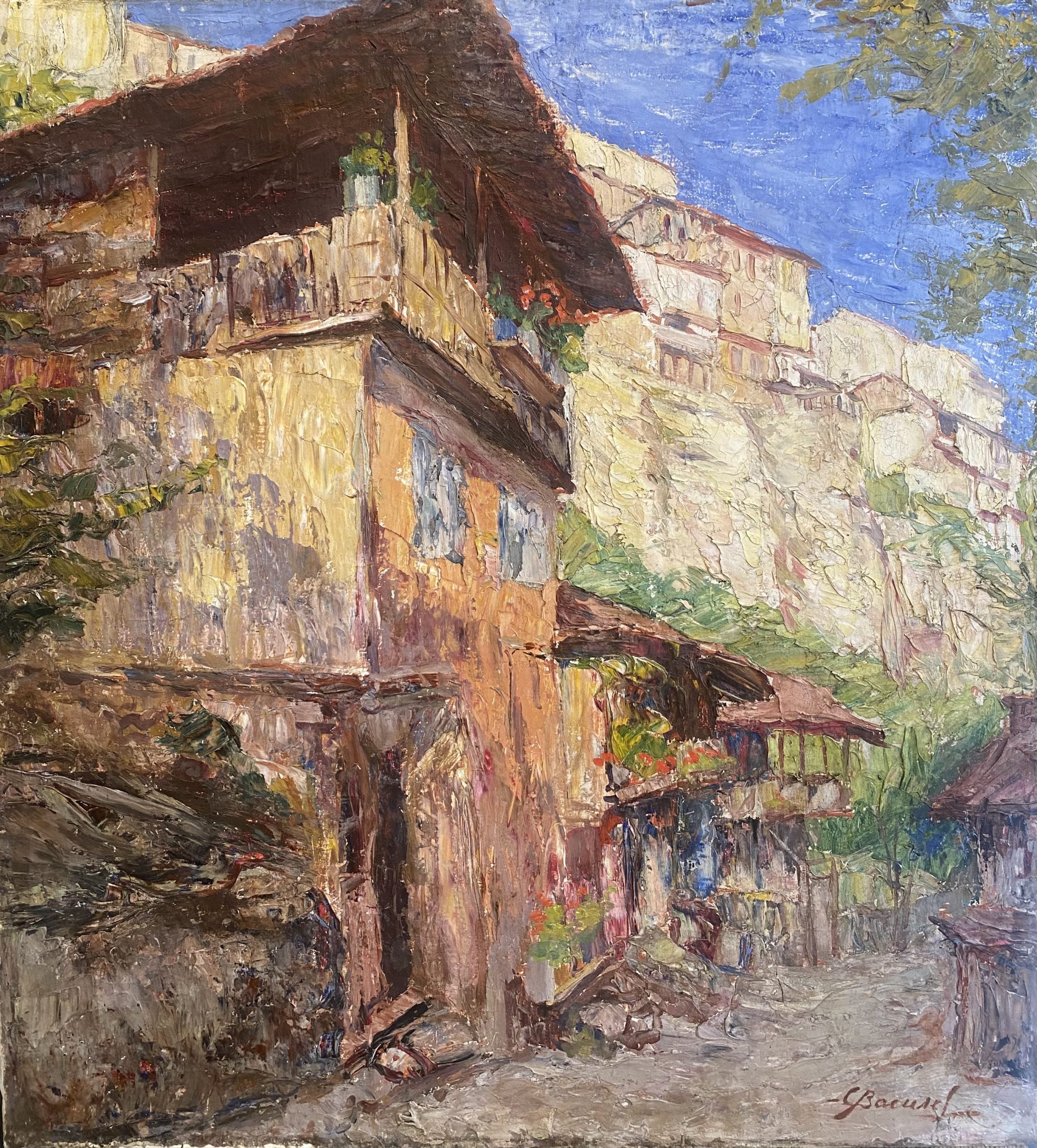 Стоян Василев - “Пейзаж от Търново”