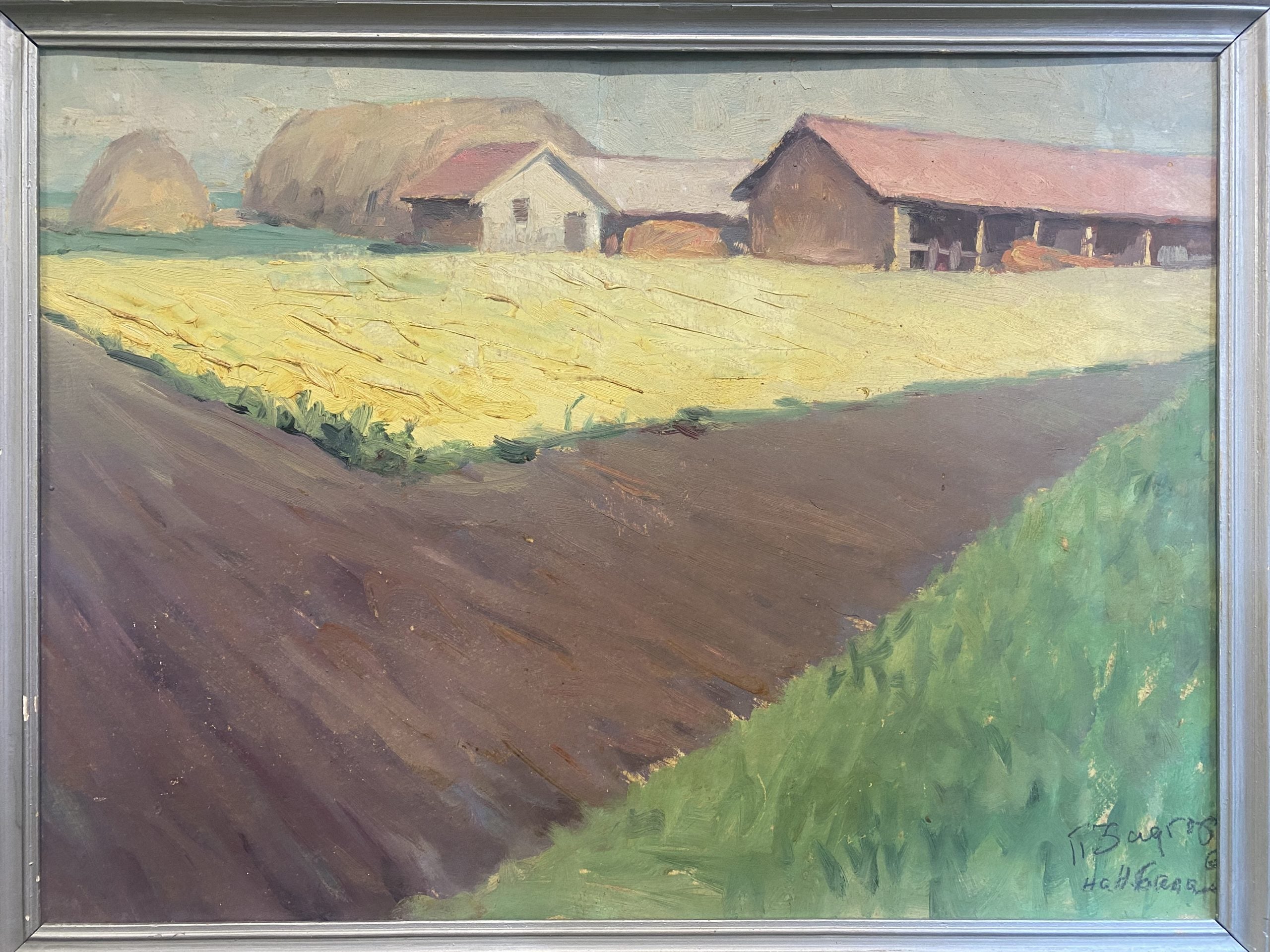 Петко Задгорски - “Селски пейзаж”